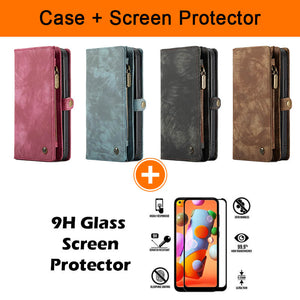 Casekis Samsung Galaxy A71 4G Multifunctional Wallet PU Leather Case - Casekis