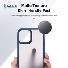 Load image into Gallery viewer, Casekis Luxury Anti-knock Matte TPU Bumper Case for iPhone - Casekis
