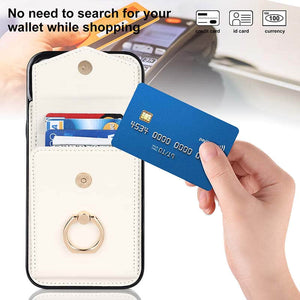 Casekis Cardholder RFID Phone Case White