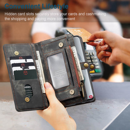 Casekis Samsung Galaxy Multifunctional Wallet PU Leather Case - Casekis