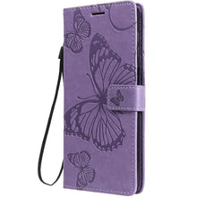 Load image into Gallery viewer, 2021 Upgraded 3D Embossed Butterfly Wallet Phone Case For LG Velvet 5G - Casekis

