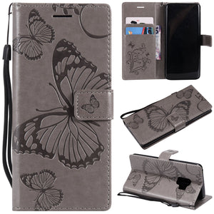 CASEKIS Embossed Butterfly Wallet Phone Case For Samsung S9 Plus - Casekis