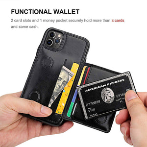 Magnetic Wallet Phone Case For Apple iPhone-Free Shipping - Casekis