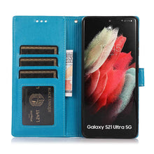 Load image into Gallery viewer, Samsung Galaxy Embossed Flower Flip Wallet Case - Casekis
