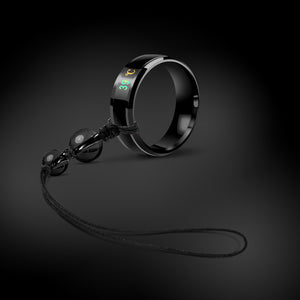 Waterproof Jewelry Fashion Titanium Steel Intelligent Temperature Sensitive Rings - Casekis