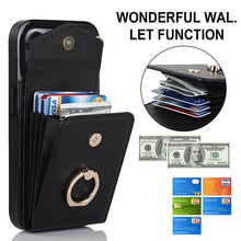 Load image into Gallery viewer, Casekis Cardholder RFID Phone Case Black
