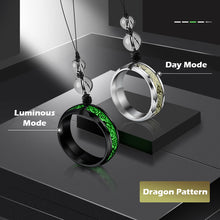 Load image into Gallery viewer, Waterproof Jewelry Fashion Titanium Steel Intelligent Temperature Sensitive Rings - Casekis
