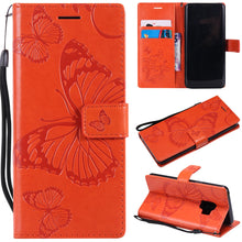 Load image into Gallery viewer, CASEKIS Embossed Butterfly Wallet Phone Case For Samsung S9 Plus - Casekis

