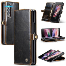 Load image into Gallery viewer, Luxury Flip Leather Card Slots Phone Case for Galaxy Z Fold 3 5G
