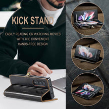 Load image into Gallery viewer, Luxury Flip Leather Card Slots Phone Case for Galaxy Z Fold 3 5G
