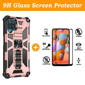 CASEKIS 2021 Luxury Armor Shockproof With Kickstand  For SAMSUNG A12 - Casekis