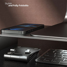 Load image into Gallery viewer, Adjustable Desktop Phone Stand-Black
