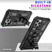 Load image into Gallery viewer, Casekis Armor Shockproof With Kickstand Phone Case Black
