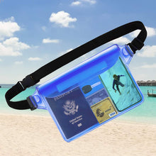 Load image into Gallery viewer, Casekis Large Waterproof Pouch with Waist Strap - 2 Packs
