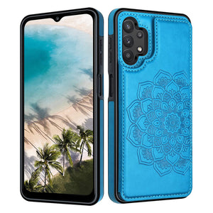 Casekis Mandala Embossed Phone Case for Galaxy A32 5G