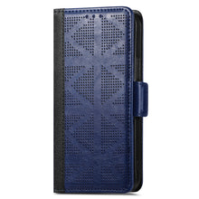 Load image into Gallery viewer, Casekis Plaid Wallet Phone Case Blue
