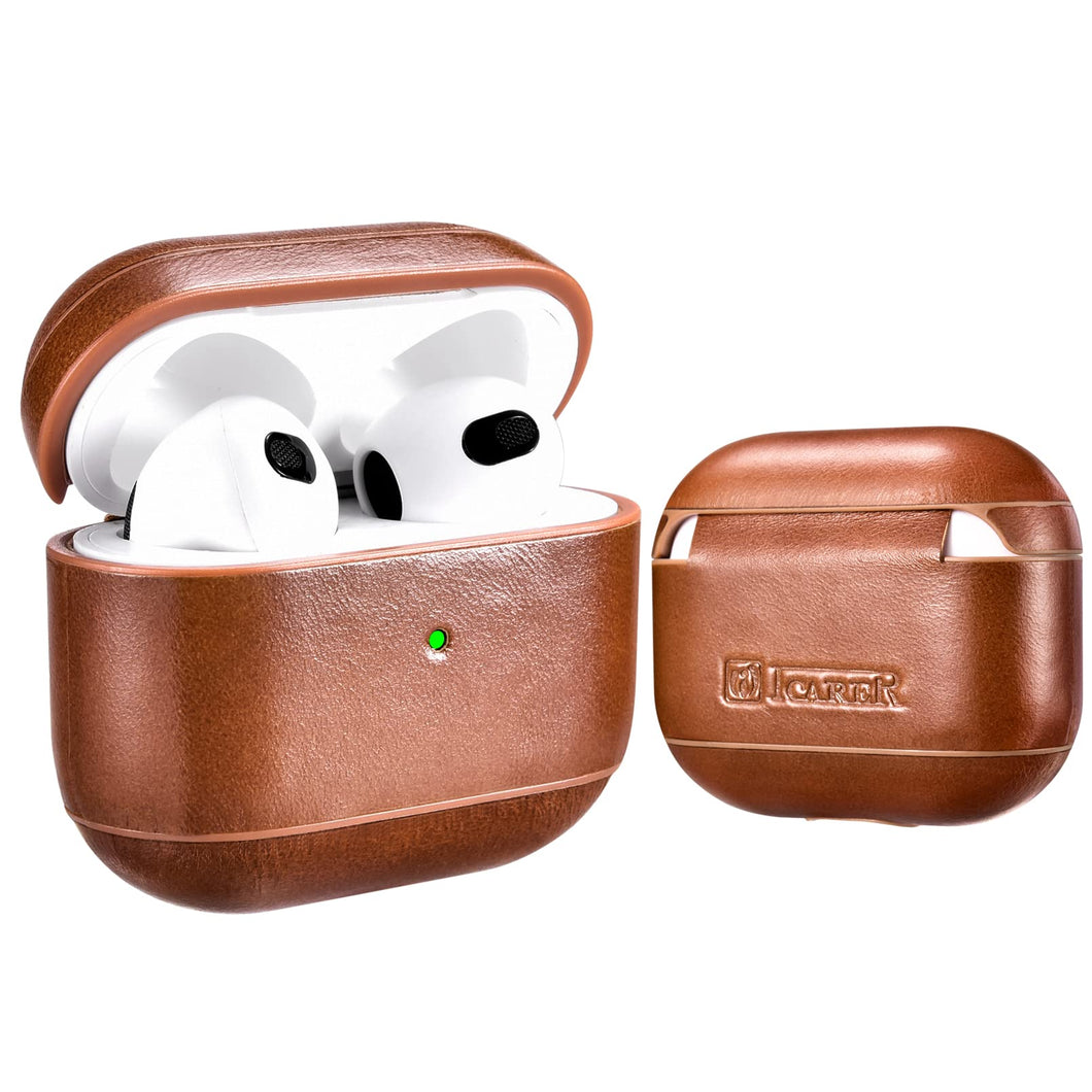 Casekis Genuine Leather Case for AirPods 3