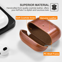 Load image into Gallery viewer, Casekis Genuine Leather Case for AirPods 3
