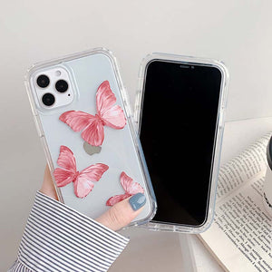 Casekis Colorful Butterfly Phone Case for iPhone
