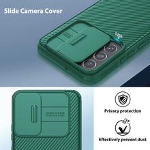 Load image into Gallery viewer, Casekis Slide Phone Lens Protection Green Case for Galaxy S22 Plus 5G
