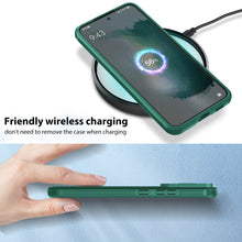 Load image into Gallery viewer, Casekis Slide Phone Lens Protection Green Case for Galaxy S22 Plus 5G
