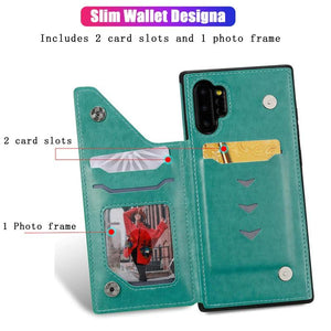 New Luxury 3D Printed Leather Wallet Cover Case For Samsung - Casekis