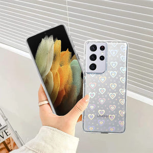 Casekis Holographic Heart Phone Case