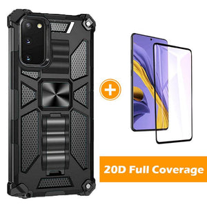 CASEKIS 2021 Luxury Armor Shockproof With Kickstand For SAMSUNG A02S - Casekis