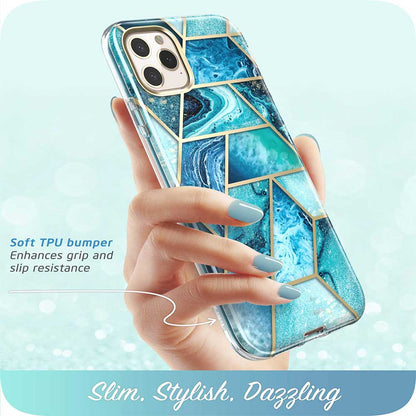 Casekis Fashion Phone Case With Screen Protector Blue