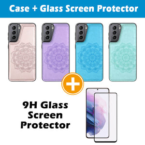 Casekis Mandala Embossed Phone Case for Galaxy S21 5G