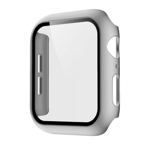 Screen Protector Tempered Glass Case for Apple Watch (44/42/40/38mm) - Casekis