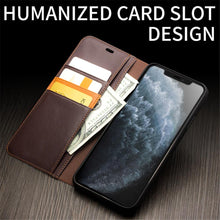Load image into Gallery viewer, Luxury Genuine Leather Phone Case for iPhone - Casekis
