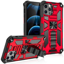 Load image into Gallery viewer, Casekis Armor Shockproof With Kickstand Phone Case Red
