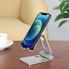 Load image into Gallery viewer, Adjustable Desktop Phone Stand-Silver
