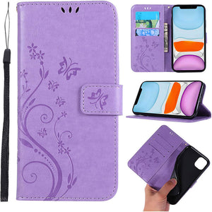 Leather Cardholder Embossed Case For Samsung Galaxy - Casekis