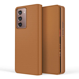 New Split Folding Leather Case For Galaxy Z Fold2 5G - Casekis