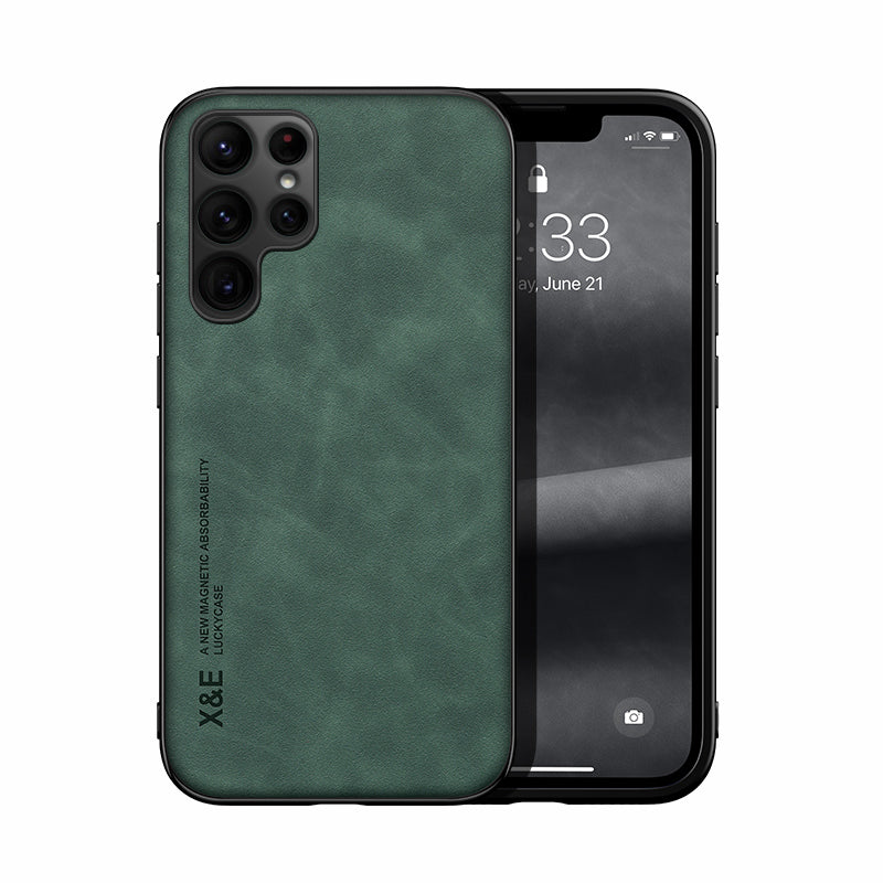 Casekis Skin-friendly Magnetic Phone Case Dark Green
