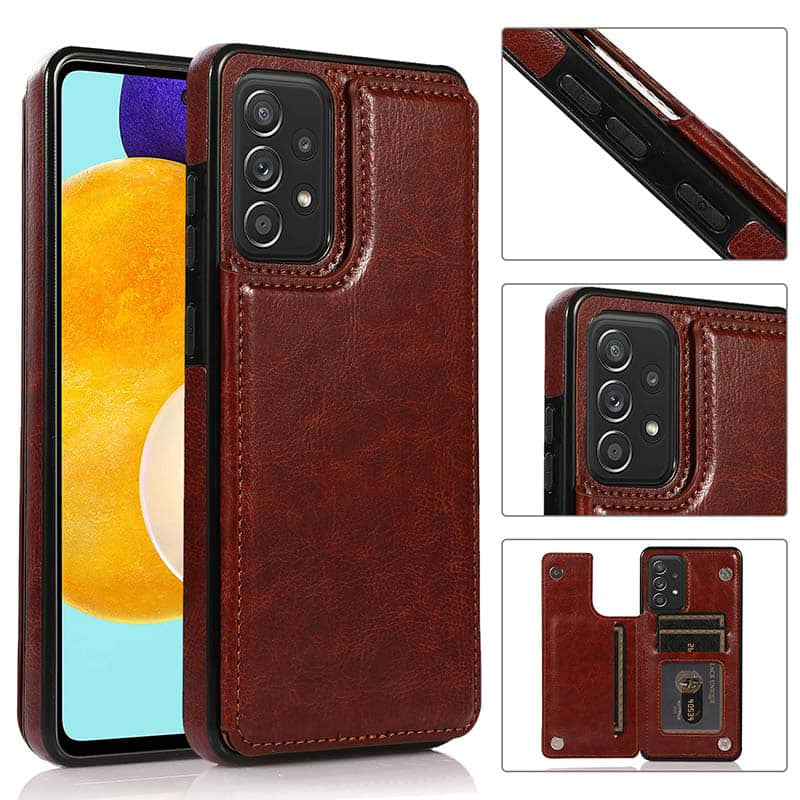 Casekis Cardholder Leather Wallet Phone Case For Galaxy A52 4G/5G