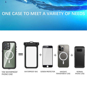 Casekis Waterproof Shockproof Phone Case Lake Blue