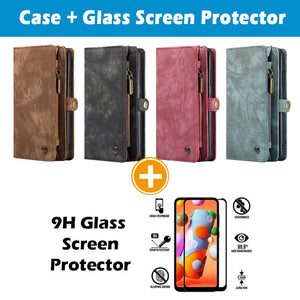 Casekis Wallet PU Leather Case for Galaxy S22 Ultra 5G