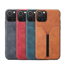 Load image into Gallery viewer, CASEKIS Leather Ultra Slim Card Slot Wallet Phone Case For Apple iPhone - Casekis
