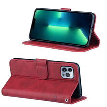 Load image into Gallery viewer, Casekis Leather Wallet Case Card Slots Phone Case For iPhone

