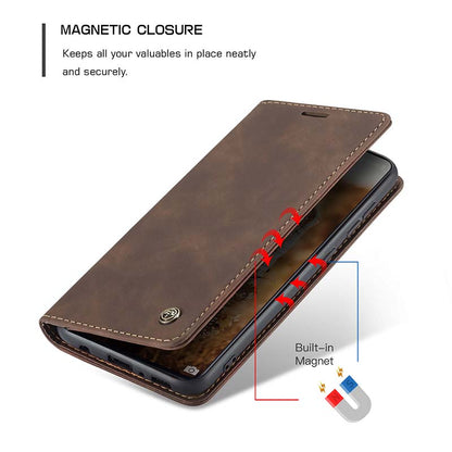 Casekis Retro Wallet Case For Galaxy A51 4G