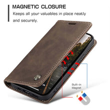 Load image into Gallery viewer, Casekis Retro Wallet Case For iPhone 14
