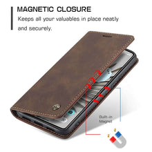 Load image into Gallery viewer, Casekis Retro Wallet Case For Pixel 7 Pro 5G
