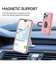 Load image into Gallery viewer, Casekis Magnetic Holder Wallet Phone Case Pink
