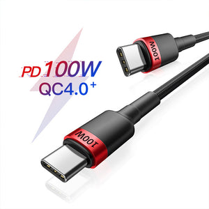 100W PD Flash Charging USB Type-C Cable