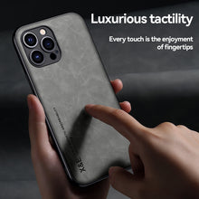 Load image into Gallery viewer, Casekis Skin-friendly Magnetic Phone Case Dark Gray
