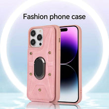 Load image into Gallery viewer, Casekis Magnetic Holder Wallet Phone Case Pink
