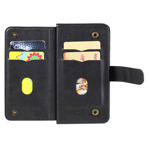 Casekis Large Capacity Cardholder Phone Case Black